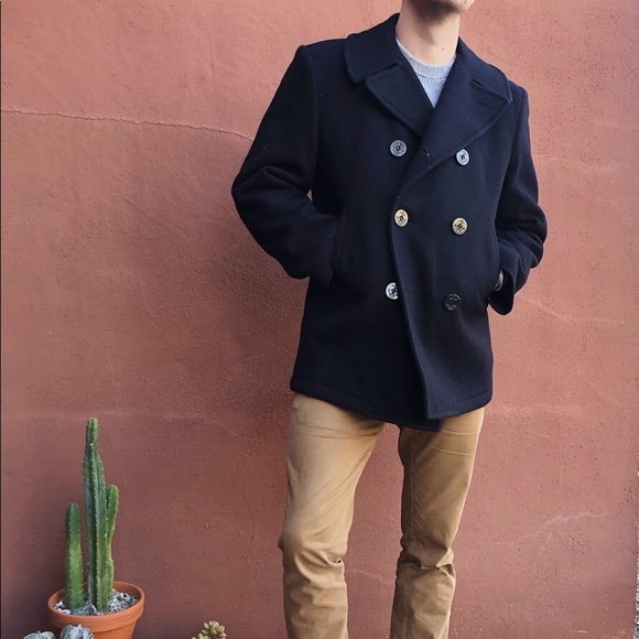 ll bean wool peacoat